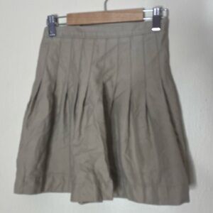 Lands' End Tan Skirt